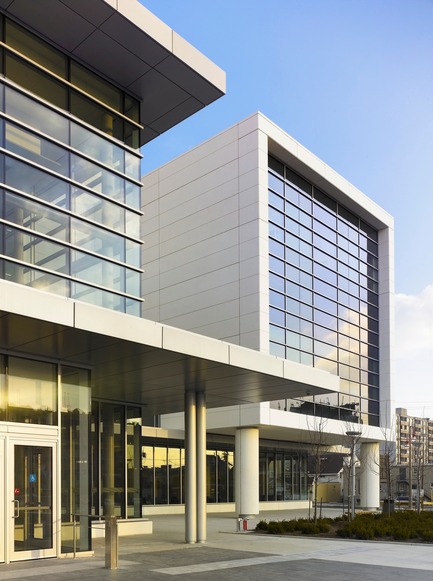 Dossier de presse | 787-01 - Communiqué de presse | Durham Consolidated Courthouse - WZMH Architects - Architecture institutionnelle - Crédit photo : Shai Gil