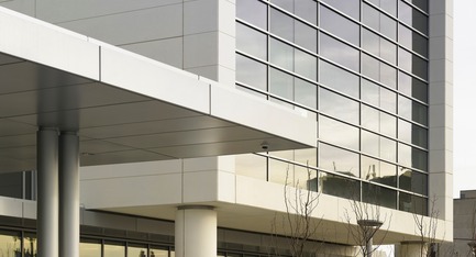 Dossier de presse | 787-01 - Communiqué de presse | Durham Consolidated Courthouse - WZMH Architects - Architecture institutionnelle - Crédit photo : Shai Gil