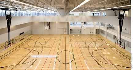 Dossier de presse | 718-01 - Communiqué de presse | Cartierville Y Centre - A community beacon - Daoust Lestage inc. - Architecture institutionnelle - Crédit photo : Marc Cramer