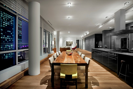 Press kit | 625-09 - Press release | Penthouse Downtown Montreal - Desjardins Bherer - Residential Interior Design - Photo credit: André Doyon