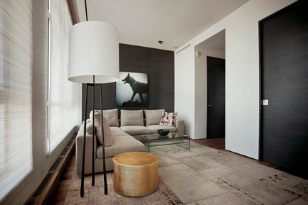 Press kit | 625-09 - Press release | Penthouse Downtown Montreal - Desjardins Bherer - Residential Interior Design - Photo credit: André Doyon