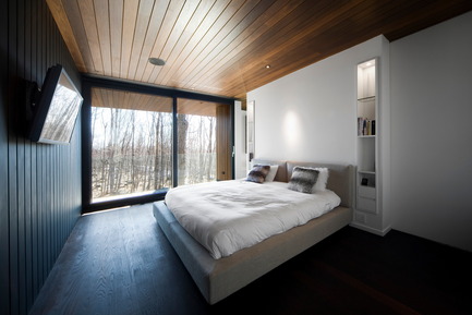 Dossier de presse | 759-01 - Communiqué de presse | Résidence du Mont-Saint-Hilaire - Blouin Tardif Architecture-Environnement - Architecture résidentielle - Crédit photo : Steve Montpetit