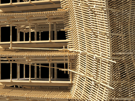 Dossier de presse | 1127-02 - Communiqué de presse | Winner of the 2014 eVolo Skyscraper Competition Vernacular Versatility - Yong Ju Lee - Concours - Winner of the 2014 eVolo skyscraper competition Vernacular VersatilityYong Ju Lee