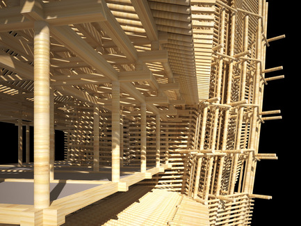 Dossier de presse | 1127-02 - Communiqué de presse | Winner of the 2014 eVolo Skyscraper Competition Vernacular Versatility - Yong Ju Lee - Concours - Winner of the 2014 eVolo skyscraper competition Vernacular VersatilityYong Ju Lee