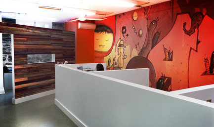Dossier de presse | 760-01 - Communiqué de presse | Upperkut Marketing - Jean de Lessard, Designers Créatifs - Architecture commerciale - Chargés de projet<br>Murale : ASTROGRAFIK - Crédit photo : Jean de Lessard