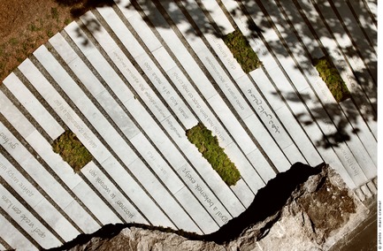 Press kit | 767-01 - Press release | Give Peace a Chance - Linda Covit, artiste, et Marie-Claude Séguin, architecte paysagiste du Groupe Cardinal Hardy - Landscape Architecture - Photo credit: Marc Cramer