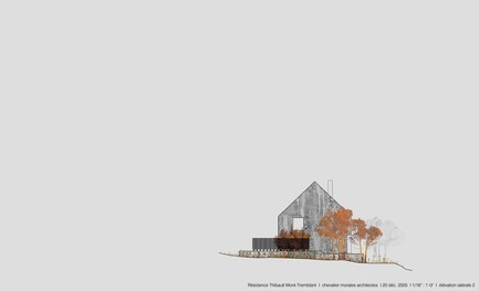 Dossier de presse | 721-04 - Communiqué de presse | La résidence Thibault, une alternative à la nostalgie - Chevalier Morales - Architecture résidentielle - Crédit photo : Chevalier Morales architectes
