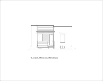 Press kit | 1105-03 - Press release | One-Story House in the City - Building on the inside - Anik Péloquin architecte - Residential Architecture - Photo credit: 







Anik Peloquin