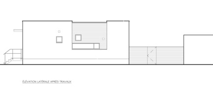 Press kit | 1105-03 - Press release | One-Story House in the City - Building on the inside - Anik Péloquin architecte - Residential Architecture - Photo credit: 







Anik Peloquin