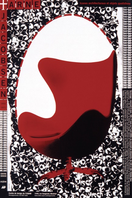 Press kit | 748-15 - Press release | "Alfred en liberté": Alfred Halasa posters at the UQAM Centre de Design - Centre de design de l'UQAM - Event + Exhibition - 







Arne Jacobsen, 2002
Alfred Halasa
