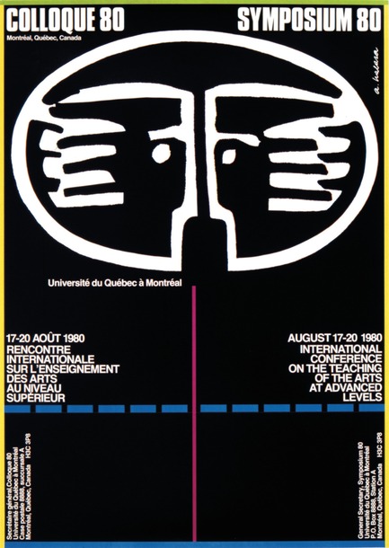 Press kit | 748-15 - Press release | "Alfred en liberté": Alfred Halasa posters at the UQAM Centre de Design - Centre de design de l'UQAM - Event + Exhibition - 







Colloque 80, 1980
Alfred Halasa