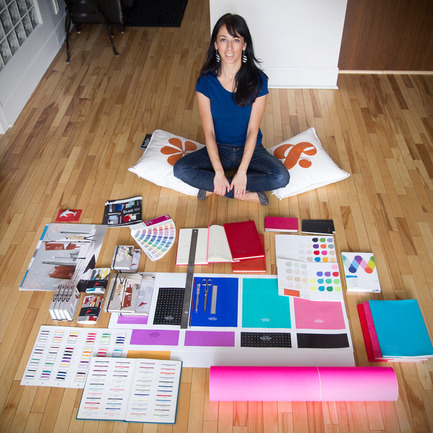 Press kit | 562-42 - Press release | The CODE SOUVENIR MONTRÉAL pop-up store: Showcasing Montréal creativity at its best! - Bureau du design - Ville de Montréal - Product - W. MAXWELL&nbsp;<br>Designer : Silvia Spampinato&nbsp;<br>Nom du produit : Carnet&nbsp; - Photo credit: W. MAXWELL