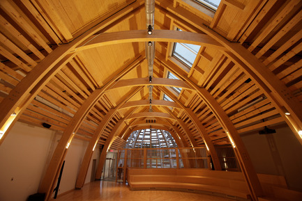 Press kit | 1132-01 - Press release | Aanischaaukamikw Cree Cultural Institute - Rubin & Rotman Architects - Institutional Architecture - Photo credit: Mitch Lenet