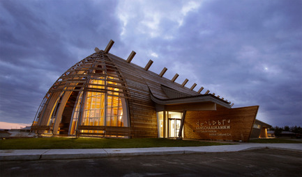 Press kit | 1132-01 - Press release | Aanischaaukamikw Cree Cultural Institute - Rubin & Rotman Architects - Institutional Architecture - Photo credit: Mitch Lenet