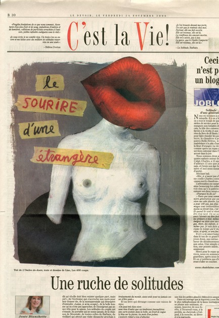 Dossier de presse | 748-16 - Communiqué de presse | Expo LINO au Centre de design de l’UQAM - Centre de design de l'UQAM - Évènement + Exposition - 08. LINO Le Devoir