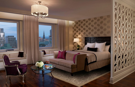 Press kit | 952-06 - Press release | A new glass envelope for the Ritz-Carlton Hotel - Provencher_Roy - Residential Architecture - Ritz Hotel - Photo credit: Alexandre Parent