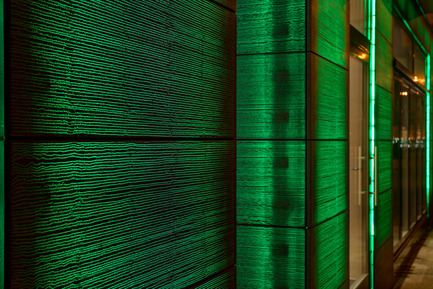 Press kit | 964-02 - Press release | Unique LUCEM light transmitting concrete facade in Berlin - LUCEM GmbH - Lighting Design - Photo credit: LUCEM