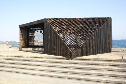 Dossier de presse | 982-17 - Communiqué de presse | Remise des prix du FAV 2014- Sensualité - - Association Champ Libre - Festival des Architectures Vives (FAV) - Concours -  FAV 2014 Breath box, NAS architecture 
