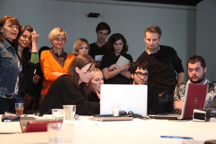 Press kit | 1171-01 - Press release | Fast approaching BIO 50 starts September 18th 2014 - Museum of Architecture and Design (MAO), Ljubljana - Event + Exhibition - Hidden Crafts Team meeting in Ljubljana - Photo credit: Tomislav Vidovic
