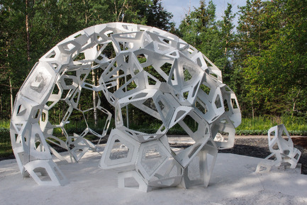 Press kit | 837-08 - Press release | The Gardens of the 15th International Garden Festival seduce visitors - International Garden Festival / Reford Gardens - Event + Exhibition -   MÉRISTÈME by&nbsp;Châssi [Marie-Josée Gagnon, Caroline Magar, François Leblanc]<br>Montréal (Québec) Canada   - Photo credit: Louise Tanguay