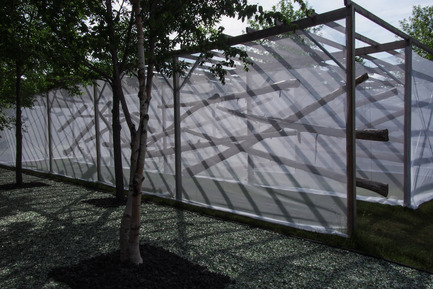 Press kit | 837-07 - Press release | - New images - The 15th International Garden Festival opens soon at les Jardins de Métis - International Garden Festival / Reford Gardens - Landscape Architecture -  DEAD GARDEN II by Carlos M. Teixeira<br>Belo Horizonte, Brazil<br><br>Departing from an inexorable phenomenon - every life is a foretold failure, Dead Garden II is a garden made of fallen trees and employs dead organic matter as something that can trigger another life.<br><br>www.vazio.com.br  - Photo credit:  Louise Tanguay 
