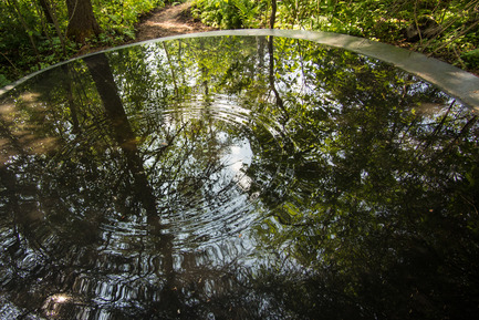 Press kit | 837-08 - Press release | The Gardens of the 15th International Garden Festival seduce visitors - International Garden Festival / Reford Gardens - Event + Exhibition - ROTUNDA by&nbsp;Citylaboratory [Aurora Armental Ruiz, Stefano Ciurlo Walker]<br>Santiago de Compostela, Spain - Photo credit: Louise Tanguay 
