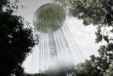 Press kit | 1127-01 - Press release | Winners 2014 eVolo Skyscraper Competition - eVolo Magazine - Competition - Honorable Mention. Rainforest Guardian Skyscraper. Jie Huang, Jin Wei, Qiaowan Tang, Yiwei Yu, Zhe Hao (China)www.evolo.us/competition/rainforest-guardian-skyscraper 
