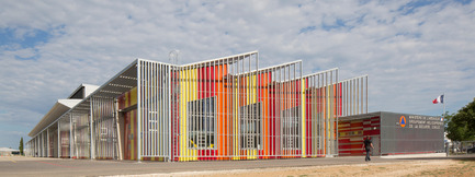 Dossier de presse | 921-05 - Communiqué de presse | Extension du groupement d’hélicoptères de la sécurité civile – Nîmes Garons - NBJ architectes - Architecture institutionnelle - Crédit photo : Paul KOZLOWSKI 