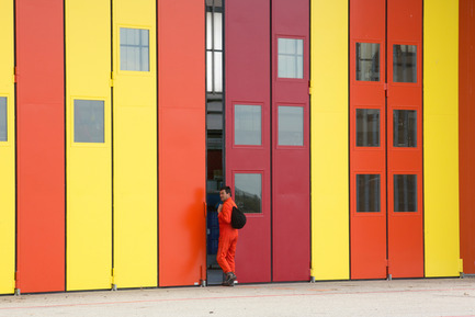 Dossier de presse | 921-05 - Communiqué de presse | Extension du groupement d’hélicoptères de la sécurité civile – Nîmes Garons - NBJ architectes - Architecture institutionnelle - Crédit photo : Paul KOZLOWSKI