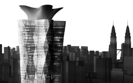 Press kit | 1127-01 - Press release | Winners 2014 eVolo Skyscraper Competition - eVolo Magazine - Competition - Honorable Mention. The Blossom Tower. Anthony Fieldman / RAFT Architects (United States)www.evolo.us/competition/the-blossom-tower