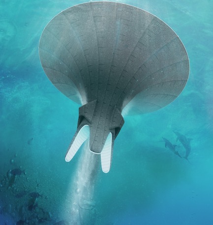 Press kit | 1127-01 - Press release | Winners 2014 eVolo Skyscraper Competition - eVolo Magazine - Competition - Honorable Mention. Seawer: The Garbage-Seascraper. Sung Jin Cho (South Korea)www.evolo.us/competition/seawer-the-garbage-seascraper 