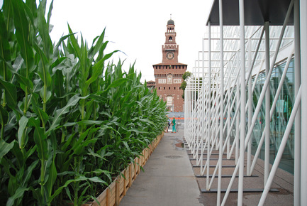 Press kit | 1175-01 - Press release | A pop-up field in the centre of the city - A4A Rivolta Savioni Architetti - Landscape Architecture - quantomais, ExpoGate - Photo credit: Francesco Gusella
