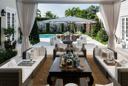 Dossier de presse | 1135-01 - Communiqué de presse | Réinventer le style Palm Beach - Les Ensembliers - Design d’intérieur résidentiel - Crédit photo :         André Rider