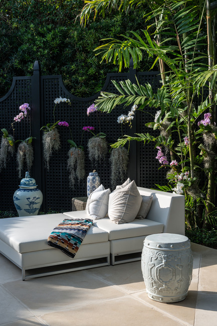 Dossier de presse | 1135-01 - Communiqué de presse | Réinventer le style Palm Beach - Les Ensembliers - Design d’intérieur résidentiel - Crédit photo :         André Rider