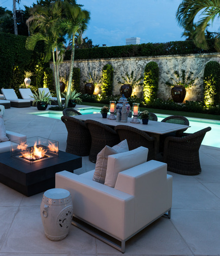 Dossier de presse | 1135-01 - Communiqué de presse | Réinventer le style Palm Beach - Les Ensembliers - Design d’intérieur résidentiel - Crédit photo :         André Rider