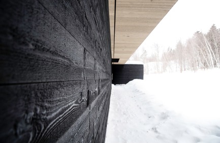 Dossier de presse | 721-05 - Communiqué de presse | Résidence Roy-Lawrence - Chevalier Morales - Architecture résidentielle - Vue vers le nord - entrée - Crédit photo : Chevalier Morales Architectes