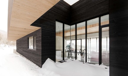 Dossier de presse | 721-05 - Communiqué de presse | Résidence Roy-Lawrence - Chevalier Morales - Architecture résidentielle - Vue vers le sud-ouest - Crédit photo : Chevalier Morales Architectes