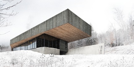 Dossier de presse | 721-05 - Communiqué de presse | Résidence Roy-Lawrence - Chevalier Morales - Architecture résidentielle - Perspective - Crédit photo : Chevalier Morales Architectes