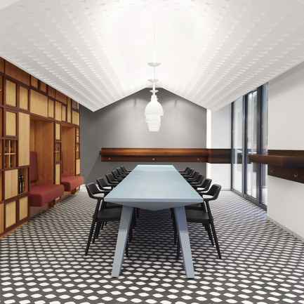 Press kit | 902-02 - Press release | A’ Design Awards 2014 Winners Announced - A' Design Award and Competition - Competition -  Das Brot.<br> Bread Bakery and Restaurant by Designliga<br><br>PROJECT DESCRIPTION:<br>TASK: Design and realization of the interior design (LP 1-8) and corporate design including packaging for the bread bakery “Das Brot.” at the Autostadt in Wolfsburg. As the communications platform of the Volkswagen Group, the Autostadt in Wolfsburg brings the values of Volkswagen to life. The restaurants at the Autostadt are operated by the Swiss company Mövenpick. All foods used at the Autostadt are selected with a view to the transparency and regionality of all growers, producers and production methods. All foods served in the bread bakery “Das Brot.” are 100 per cent organic. SOLUTION: “Das Brot.“ has a design concept that shows off high-quality local materials and focusses on traditional artisan crafts. In the functional areas of the restaurant, the bakery and dining area flow into each other, creating a constantly changing ambient perspective. From the clean, clear lines of the ‘workshop’ area to the homely familiarity of the long table where guests sit down together, the feeling created by the restaurant space shifts and transforms. The patterns of the floor echo the breadmaking process, in which a metamorphosis takes place from field to wheat, from wheat to flour and from flour - with water - to bread. The symbolic presentation of this creative process has both narrative and decorative value. At the same time, the floor design bears witness to an uncompromising quality of craftsmanship.<br>  - Photo credit: Credits and rights for all images: Designliga; photographer: Pascal Gambarte, 2013.