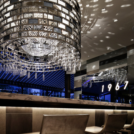 Press kit | 902-02 - Press release | A’ Design Awards 2014 Winners Announced - A' Design Award and Competition - Competition - 1967 <br>Bar lounge by GLAMOROUS co.,ltd.<br><br>PROJECT DESCRIPTION:<br>1967 is a stylish lounge where you feel relaxed as if visiting a stylish friend’s salon with a large garden lounge. Surrounded by green plants, you will forget you are in Roppongi, one of the busiest streets in Tokyo. When you enter the gorgeous and chic counter lounge, you will see the I counter along with the green plants, borderless between inside and outside, and hear the cool music. In four private rooms, each room has each artist’s works themed on 1960s. You can enjoy luxurious artworks as if you were visiting an art gallery. Various scenes have been set within a limited space in order to answer various guests’ requests. Above of all, 80% of the space is guest seats in garden up to 9PM. Along with getting excited towards midnight, the shutter will open and you will see total different and luxurious space has become a new and entertaining area.&nbsp;<br><br> - Photo credit:  Nacasa &amp; Partners Inc., 1967, 2013<br> 
