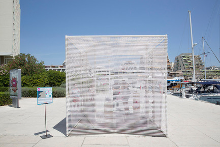 Press kit | 982-18 - Press release | Festival des Architectures Vives 2014 in Montpellier – La Grande Motte - Association Champ Libre - Festival des Architectures Vives (FAV) - Competition - Atelier Jérôme Lafond / Jérôme Lafond, Marion Pujol // Sailing cube - Photo credit: Paul KOZLOWSKI ©photoarchitecture.com<br>Site&nbsp;: http://photoarchitecture.com