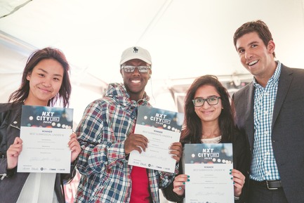 Press kit | 1168-02 - Press release | Toronto's Yonge Street To Become More Pedestrian-Friendly - NXT City Prize - Competition - NXT City Night awards ceremony - Photo credit: NXT City Prize