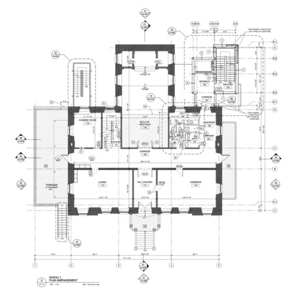 Dossier de presse | 1172-02 - Communiqué de presse | Mairie de Saint-Roch-de-l'Achigan - Affleck de la Riva architectes - Architecture institutionnelle - Crédit photo : Affleck de la Riva