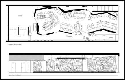 Dossier de presse | 760-09 - Communiqué de presse | Chaos et enfermement: facteurs d’émotions intenses et d’intimité de l’équation Kinoya - Jean de Lessard, Designers Créatifs - Design d’intérieur commercial - Crédit photo : Adrien Williams