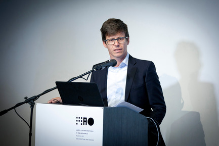 Press kit | 1171-02 - Press release | Countdown to the opening of BIO 50, the Biennial of Design in Ljubljana, Slovenia - Museum of Architecture and Design (MAO), Ljubljana - Event + Exhibition - Matevz Celik, director of the Museum of Architecture and Design in Ljubljana and director of BIO 50. - Photo credit: Ana Kovac
