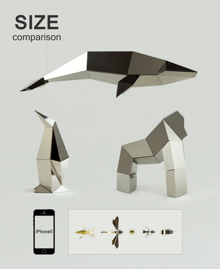 Press kit | 1196-01 - Press release | Poligon Launches on Kickstarter  - Poligon - Product - Size comparison<br> - Photo credit:   	 		 		 	 	 		 			 				 					 						Poligon<br> 	 