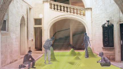 Press kit | 982-14 - Press release | Festival des Architectures Vives 2014 - Association Champ Libre - Festival des Architectures Vives (FAV) - Event + Exhibition - MoonWalkLocal _ Axel ADAM-COURALET_Lucas GEOFFRIAU_Etienne HENRY_Xin LUO_Camille RICARD