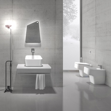 Dossier de presse | 902-03 - Communiqué de presse | A' Design Award & Competition / International Call for Entries - A' Design Award and Competition - Concours -  Design Name : Up<br>Primary Function : Bathroom Collection<br> - Crédit photo : Emanuele Pangrazi