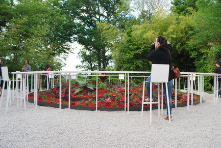 Press kit | 921-07 - Press release | Pavillion «BLOOM» for the International Garden Festival of Chaumont-sur-Loire 2014 “Gardens of the deadly sins” - NAS Architecture - Event + Exhibition - Photo credit: NAS Architecture