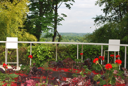 Press kit | 921-07 - Press release | Pavillion «BLOOM» for the International Garden Festival of Chaumont-sur-Loire 2014 “Gardens of the deadly sins” - NAS Architecture - Event + Exhibition - Photo credit: NAS Architecture